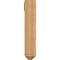 Ekena Millwork Thorton Arts and Crafts Smooth Bracket w/ Offset Brace, Western Red Cedar, 7 1/2"W x 28"D x 40"H BKT0806X28X40THR03SWR - alternate 4